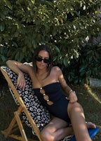 Isla Bandeau Ring One-Piece Swimsuit  GEMMACHIC