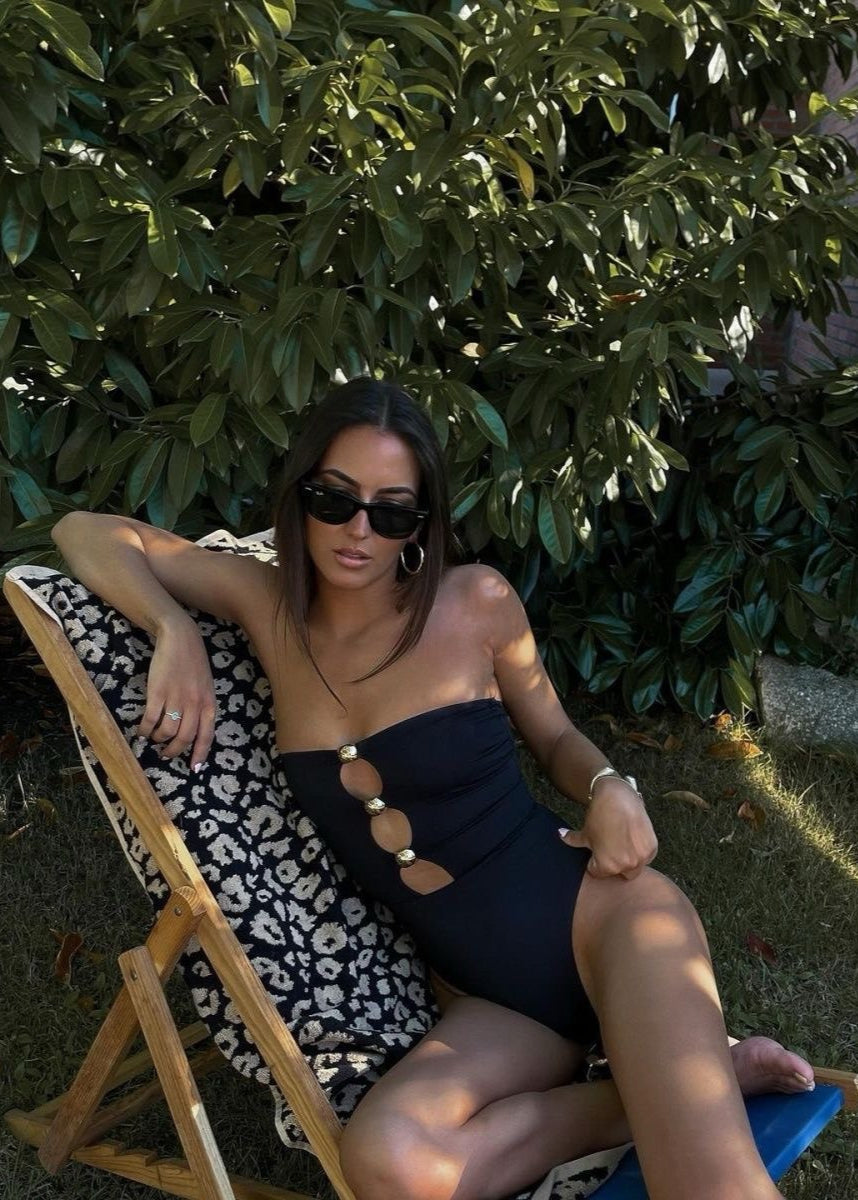 Isla Bandeau Ring One-Piece Swimsuit  GEMMACHIC