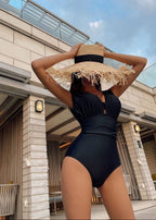 Marina Luxe - Convertible Ruched One Piece Swimsuit  GEMMACHIC