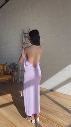 Laurelle Bodycon Midaxi Dress | Lilac