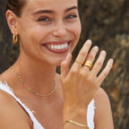 Rainbow Dainty Choker  GEMMACHIC