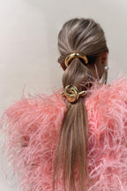 Glossy Knot Barrette  GEMMACHIC