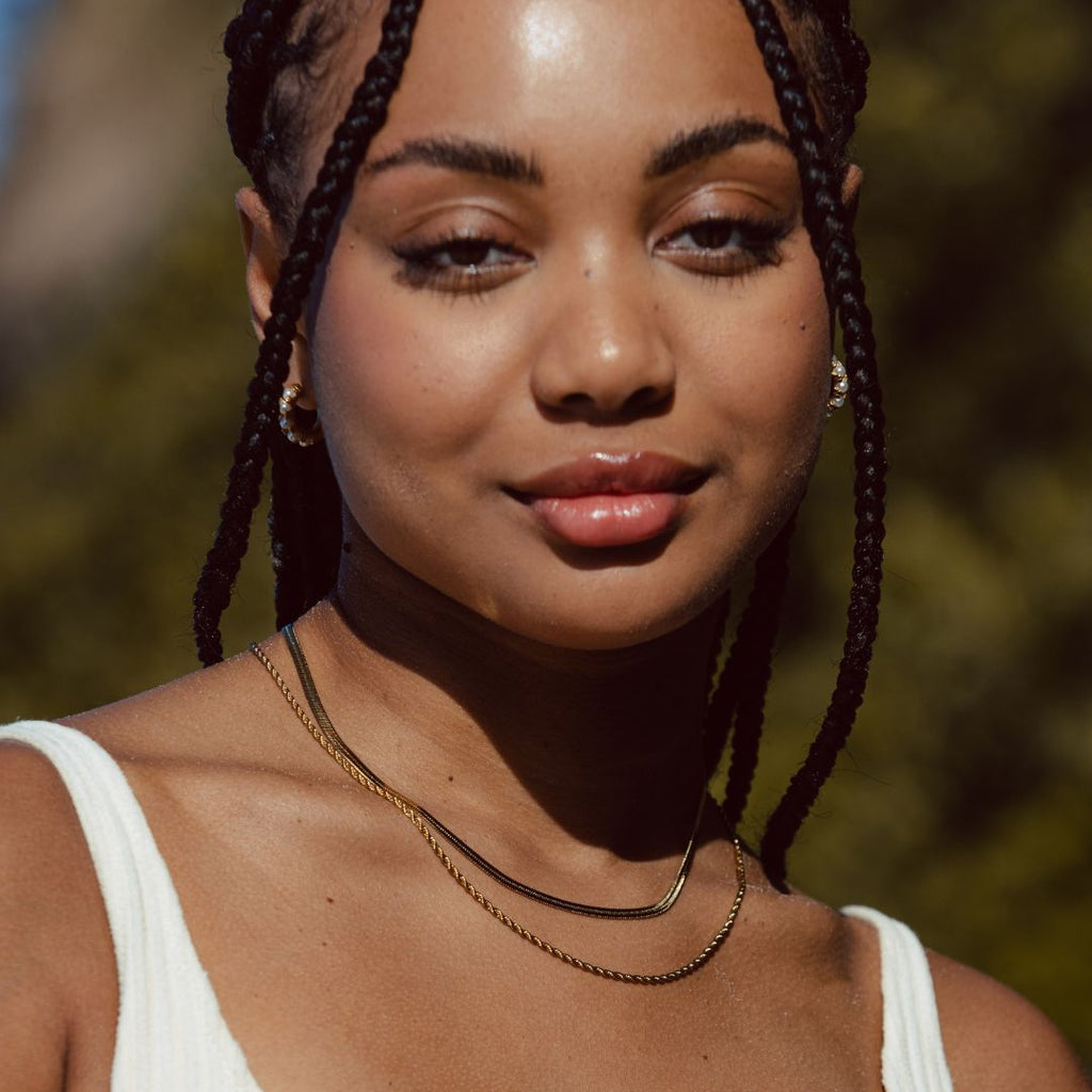 "Ios" Layered Necklace  GEMMACHIC