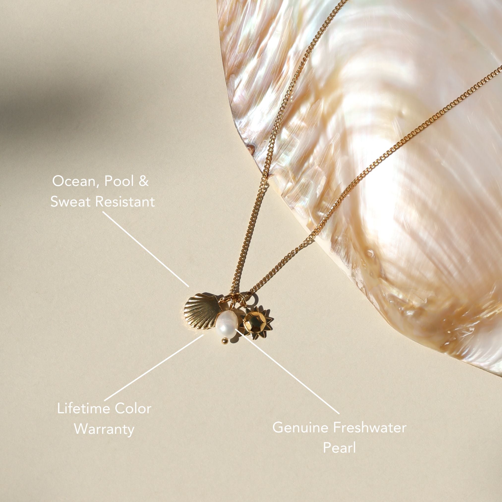 Ocean Necklace  GEMMACHIC