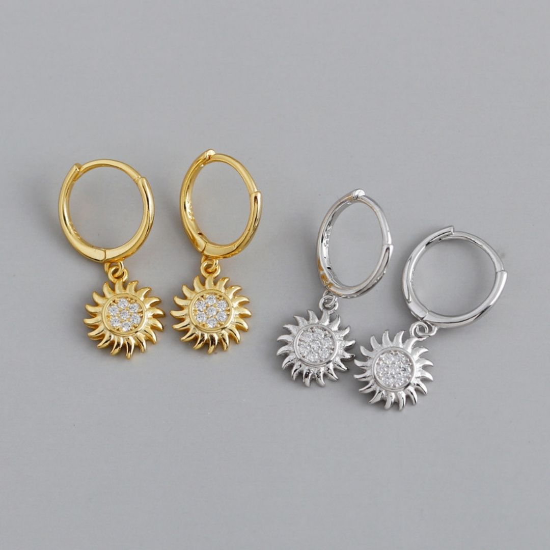 Helios Hoop Earrings  GEMMACHIC