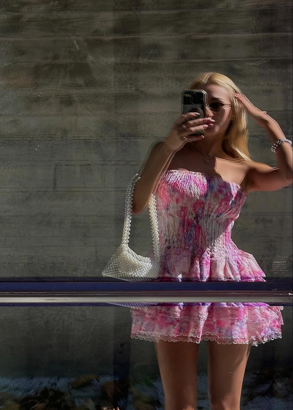 Vienna Dress - Pink Floral  GEMMACHIC