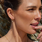 Sparkle Drop Earrings  GEMMACHIC