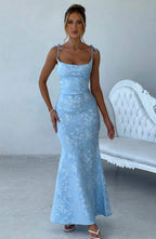 Whitney Maxi Dress - Blue  Gemma Chic