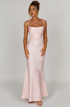 Whitney Maxi Dress - Blush  Gemma Chic