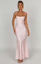 Whitney Maxi Dress - Blush  Gemma Chic