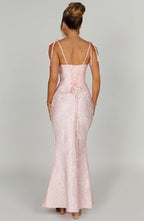 Whitney Maxi Dress - Blush  Gemma Chic