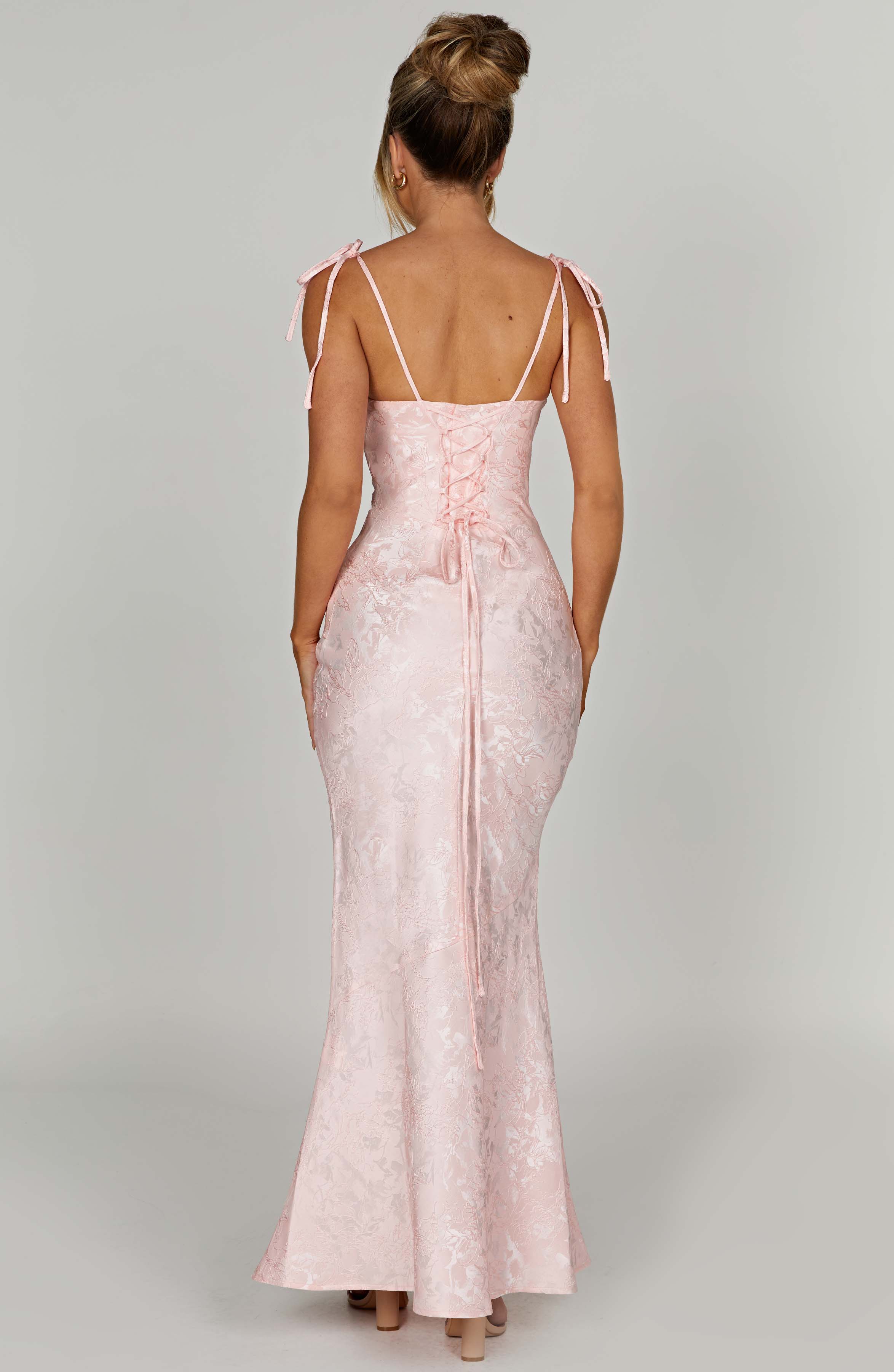 Whitney Maxi Dress - Blush  Gemma Chic