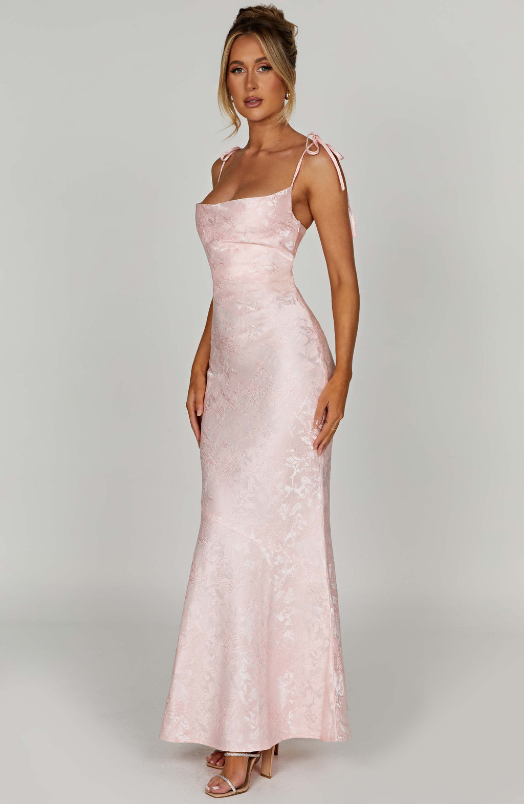 Whitney Maxi Dress - Blush  Gemma Chic