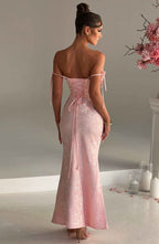 Whitney Maxi Dress - Blush  Gemma Chic