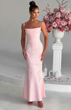 Whitney Maxi Dress - Blush  Gemma Chic