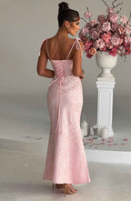 Whitney Maxi Dress - Blush  Gemma Chic
